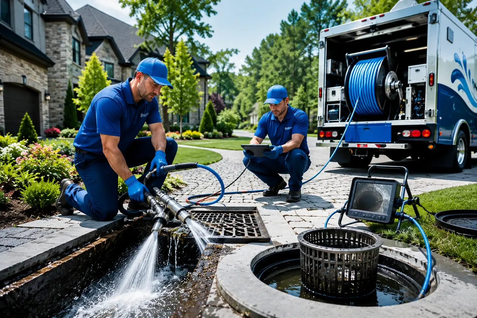 Local outdoor drain cleaning professionals in New Sharon, IA