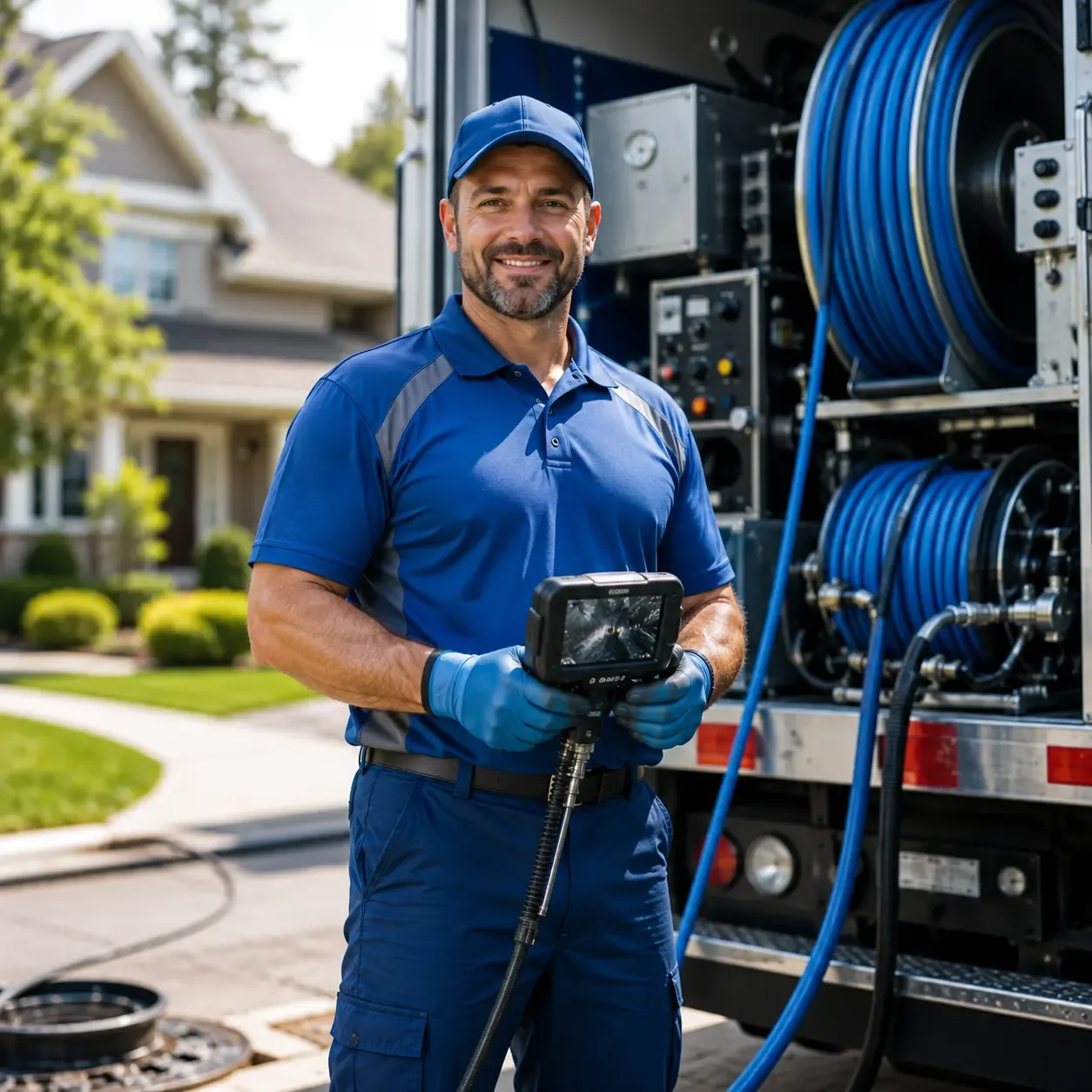 Local outdoor drain cleaning specialists in New Sharon, IA